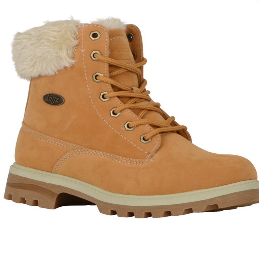 LUGZ WOMEN’S EMPIRE HI FUR 6” BOOT SIZE SIZE 9.5